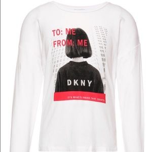 Kids DKNY Tshirt full sleeves brand new